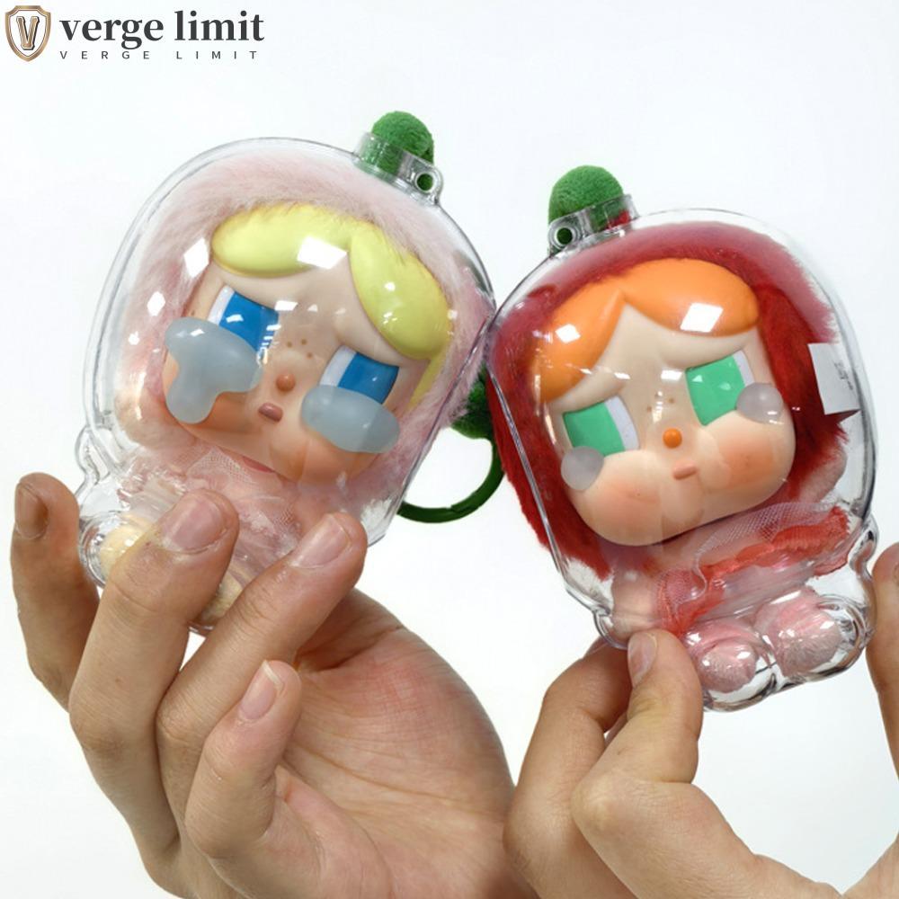 VERGE LIMIT 1 cặp Túi đựng búp bê Cherry Crybaby, Vỏ bảo vệ nhỏ Cherry Crybaby, Mặt dây chuyền chống