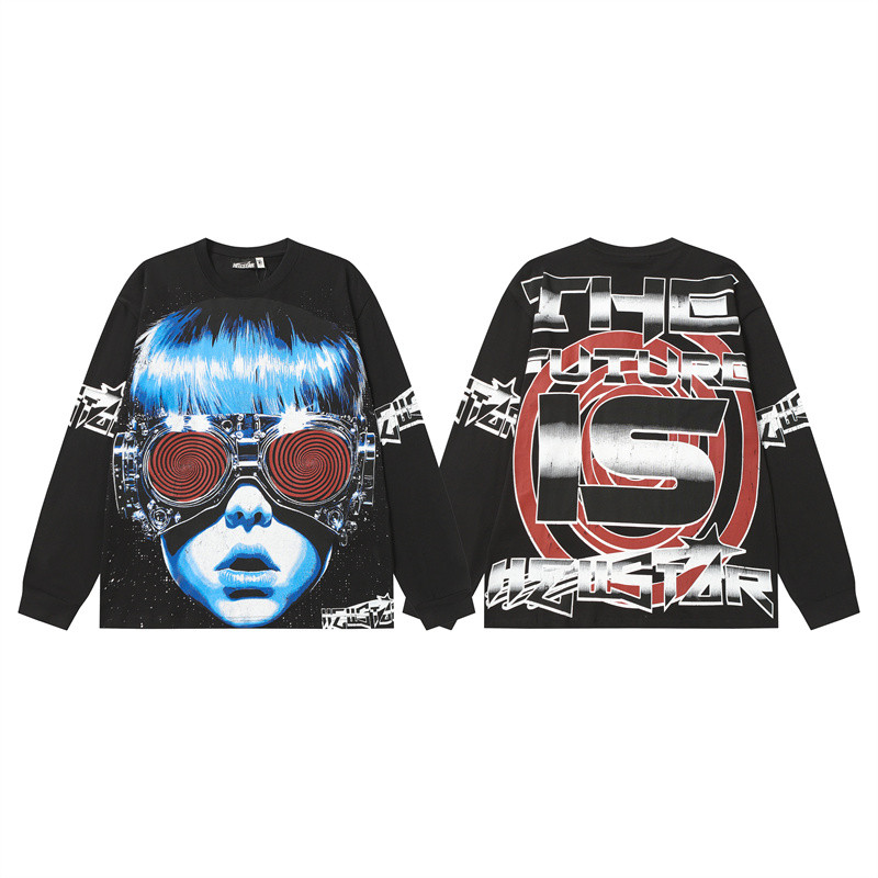 Ao Thun & Ao Si Mi Unisex Dài Tay from Cotton - Xu Hướng Thời Trang Cho Nam Nữ