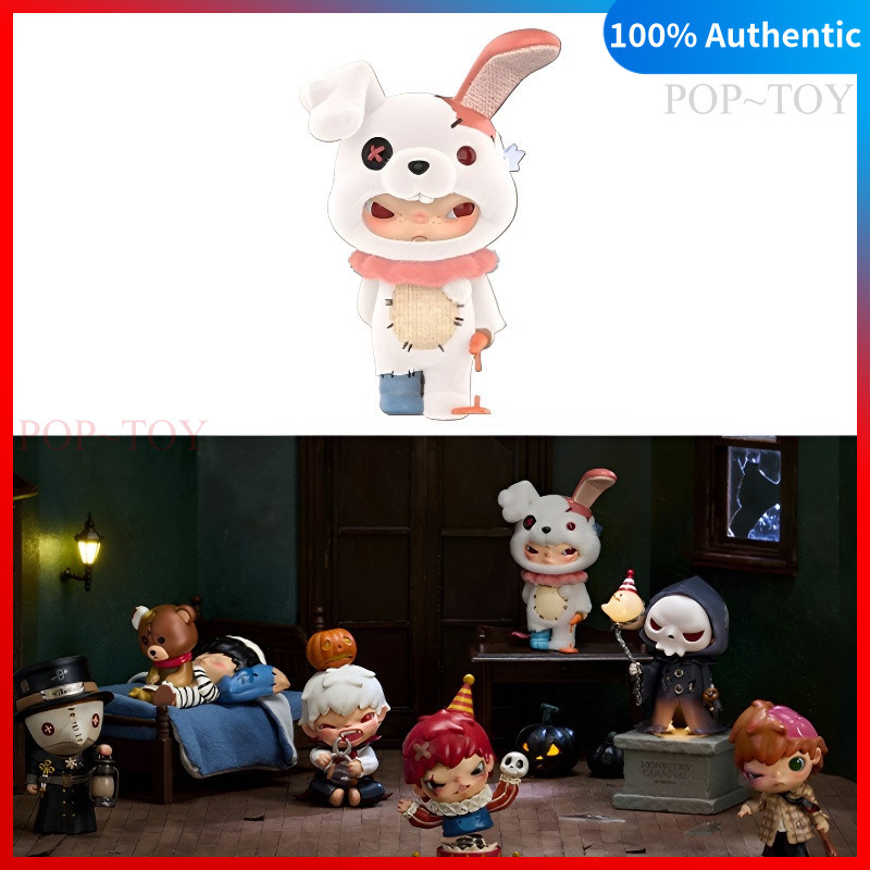 POPMART Hirono Monster's Carnival Series Figures pop mart hirono scene props decorative Halloween gi