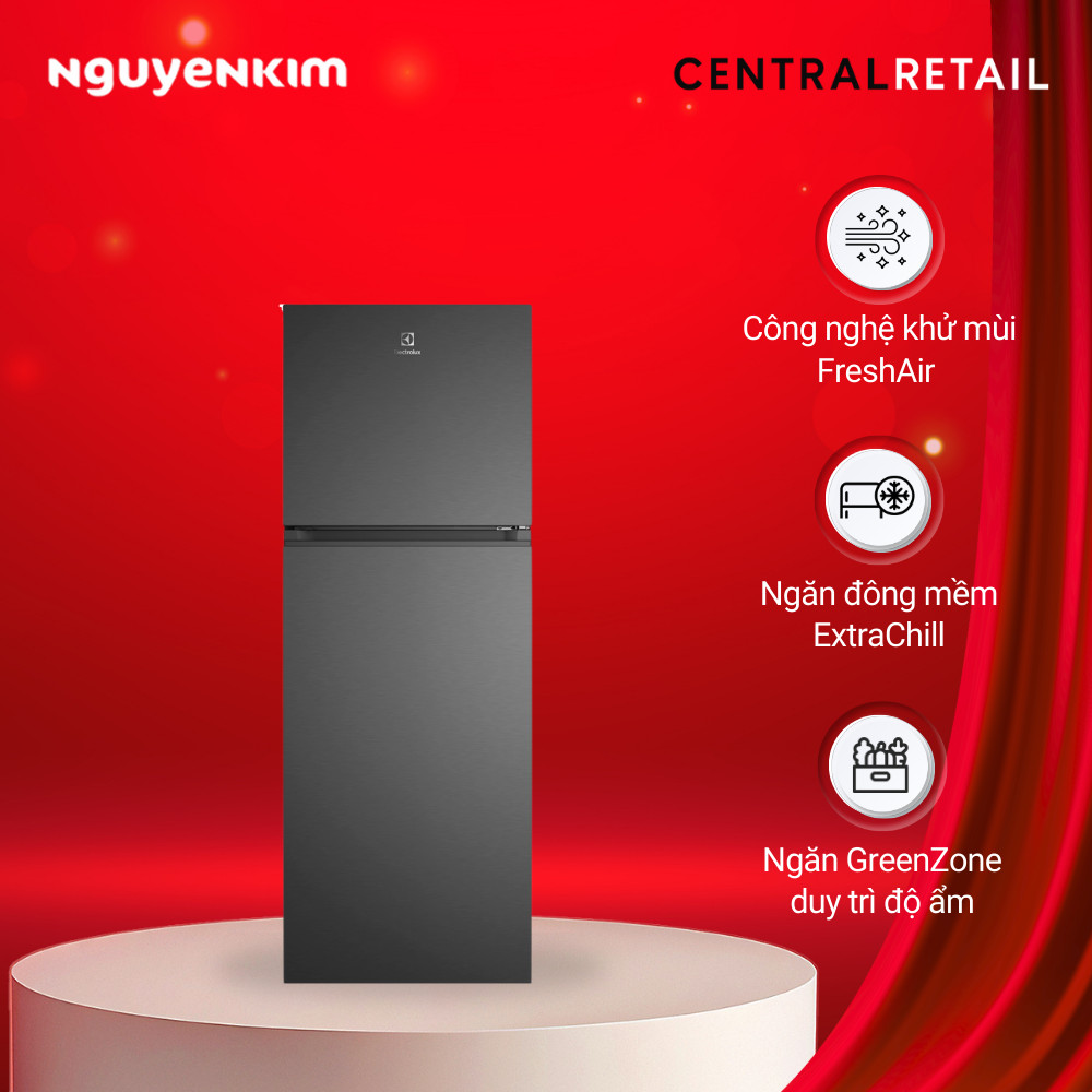 Tủ lạnh Electrolux Inverter 312 lít ETM3100L-B