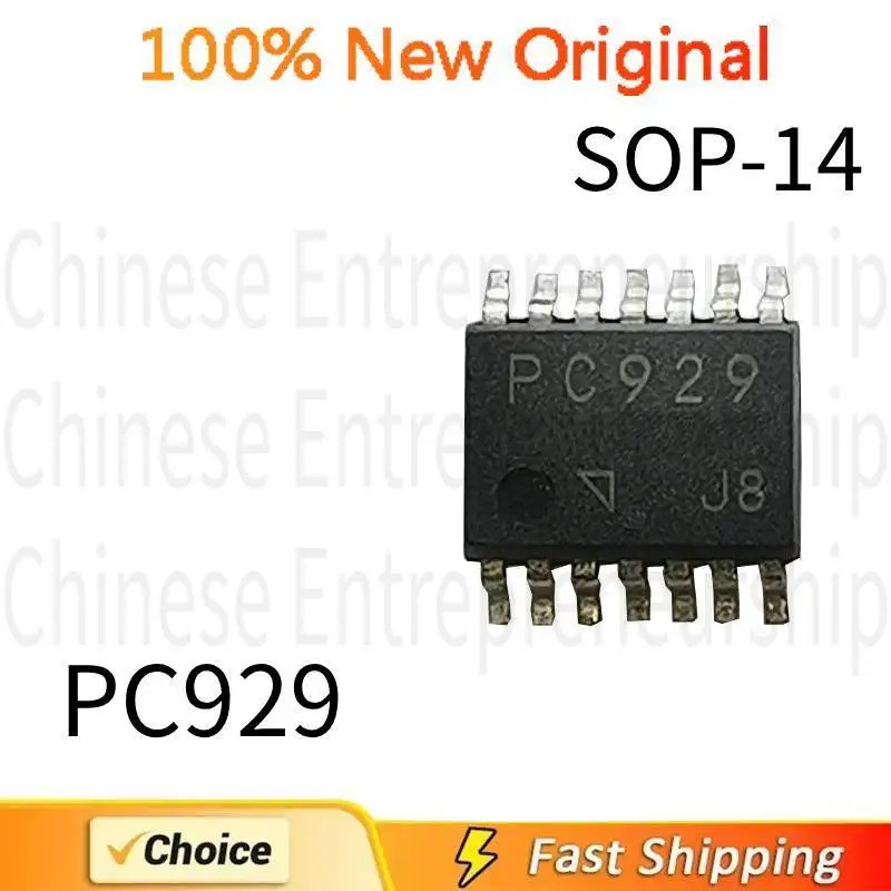1 ~ 5 CÁI SOP-14 SMD PC929 SOP-14 SMD Drive optocoupler optocoupler cách ly đầu ra logic còn hàng / 