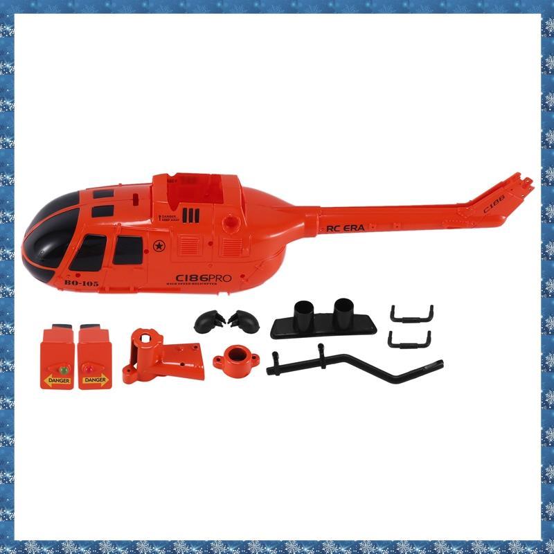 (H U F Y) Bộ vỏ C186 cho C186 C-186 RC Máy bay trực thăng Máy bay không người lái Phụ kiện nâng cấp,