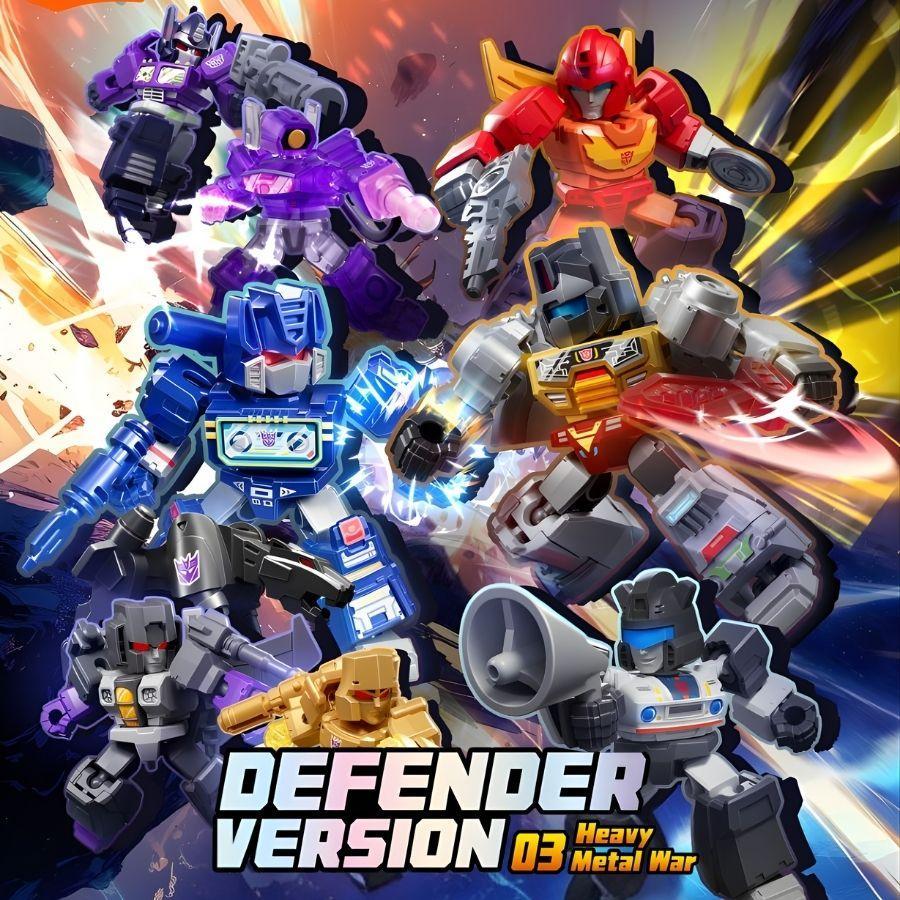 [ TOYS IN ME x BLOKEES ] ĐỒ CHƠI MÔ HÌNH LẮP RÁP BLOKEES TRANSFORMERS DEFENDER - 03 HEAVY METAL WAR