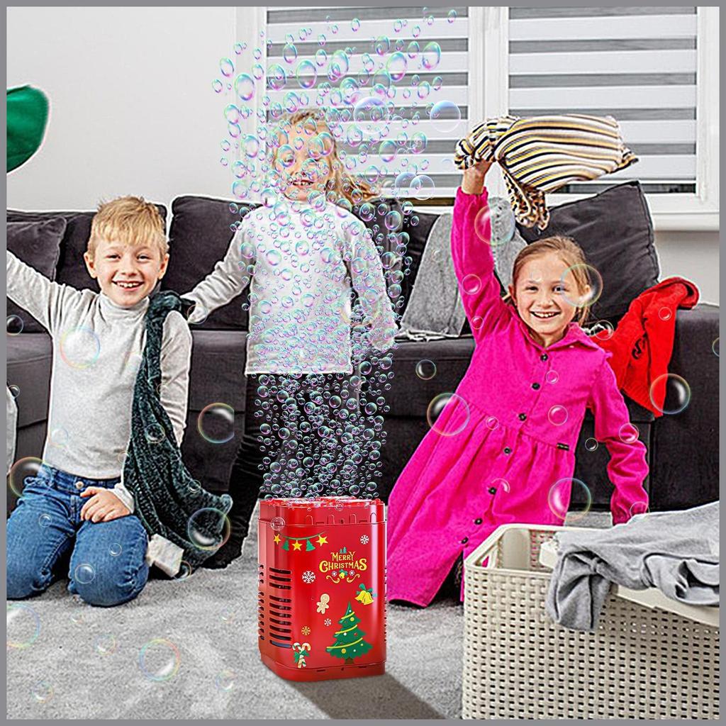 Pháo hoa Máy làm bong bóng Pháo hoa Máy thổi bong bóng Giáng sinh Máy thổi bong bóng có thể tái sử d