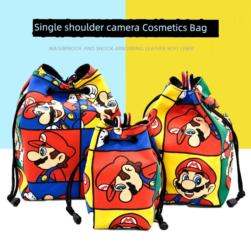 túi máy ảnh túi đựng máy ảnh Túi đựng máy ảnh kỹ thuật số cầm tay túi đựng lòng đỏ trứng gà thẻ dày 