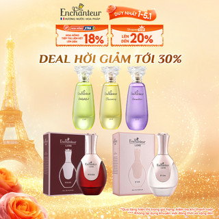  Nước hoa cao cấp Enchanteur EDT  EDP 50ml lưu hương dài lâu đạt chứng nhận Safe Perfume và Cruelty Free 