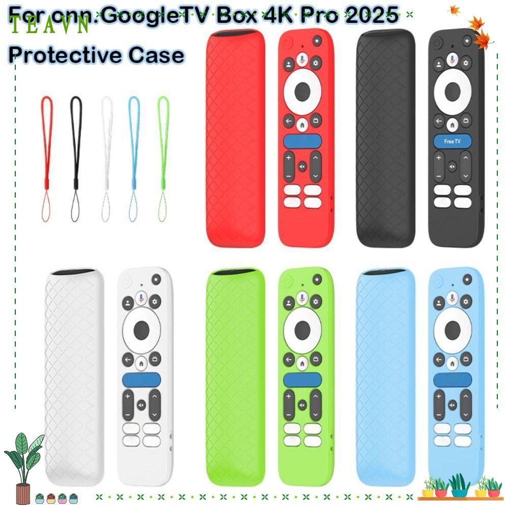 Vỏ điều khiển từ xa bằng silicon bảo vệ AEBYDEH, chống sốc có dây buộc điều khiển từ xa cho onn.Goog