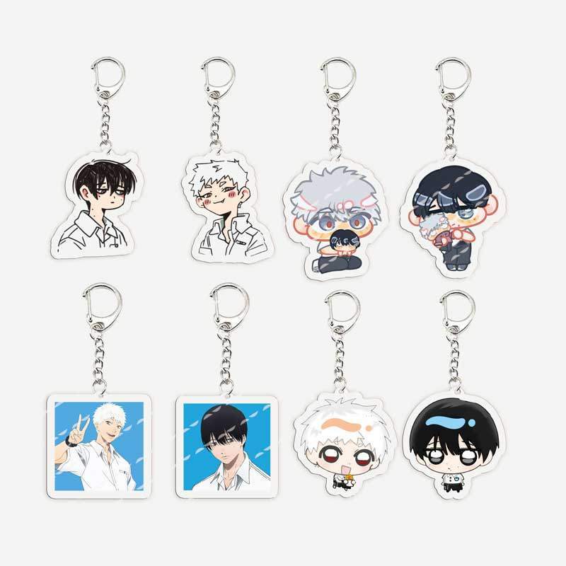 Acrylic The Summer Hikaru Died Keychains  for Accessories Bag TSHD hikaru yoshiki KeyRing Pendant Ch