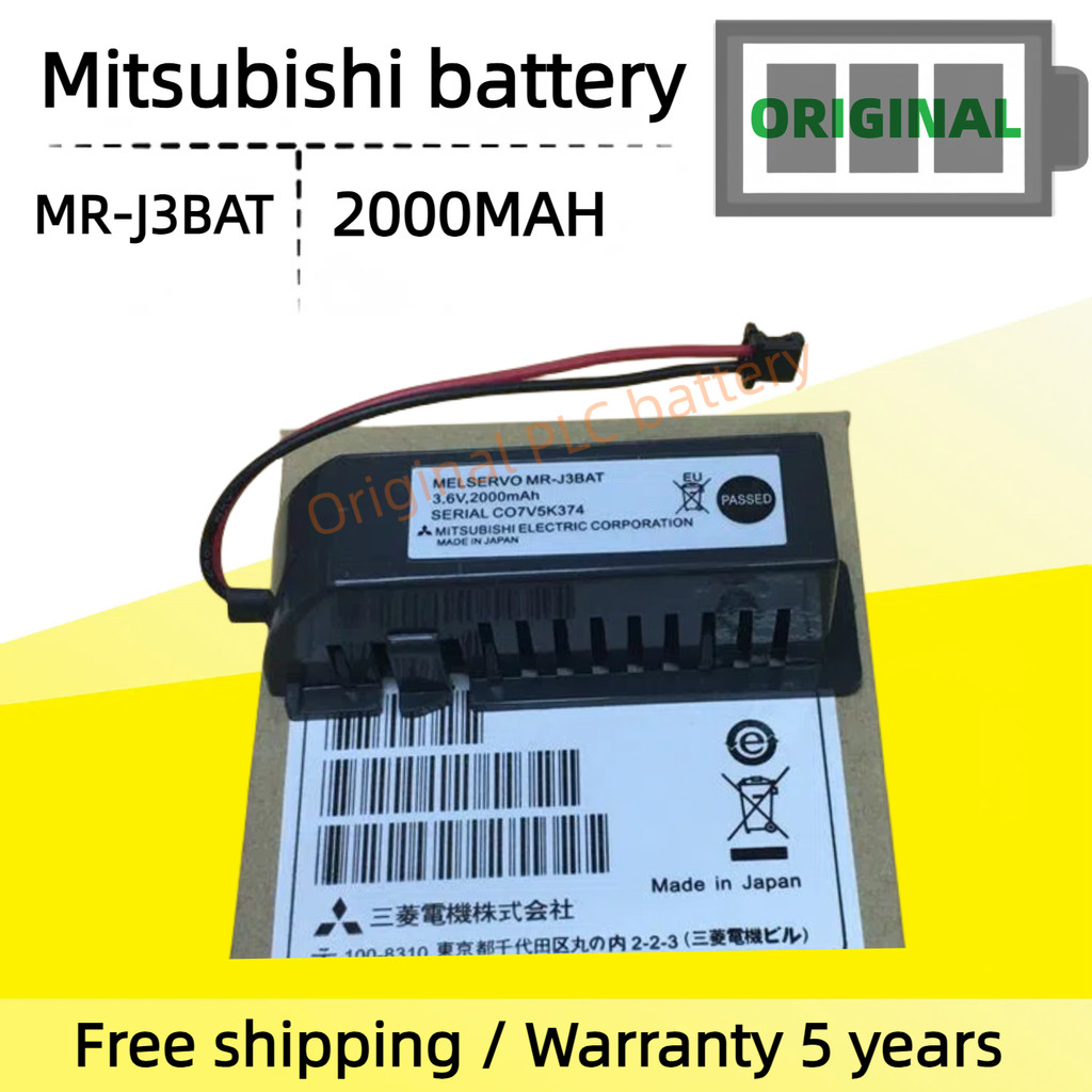 Pin lithium servo Mitsubishi MR-J3BAT chính hãng 3.6V cho ổ đĩa MR-J3 M70 pin hệ thống ER6VC119A ER6