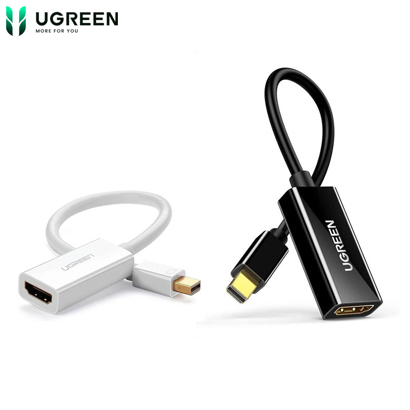 Cáp chuyển Mini DisplayPort to HDMI Ugreen 10460 10461 MD112, hỗ trợ FullHD 1080P@60hz