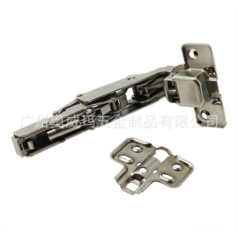Bản lề đệm thủy lực 165 độ Bản lề góc lớn Bản lề giảm xóc 175 độ Bản lề cửa bản lề