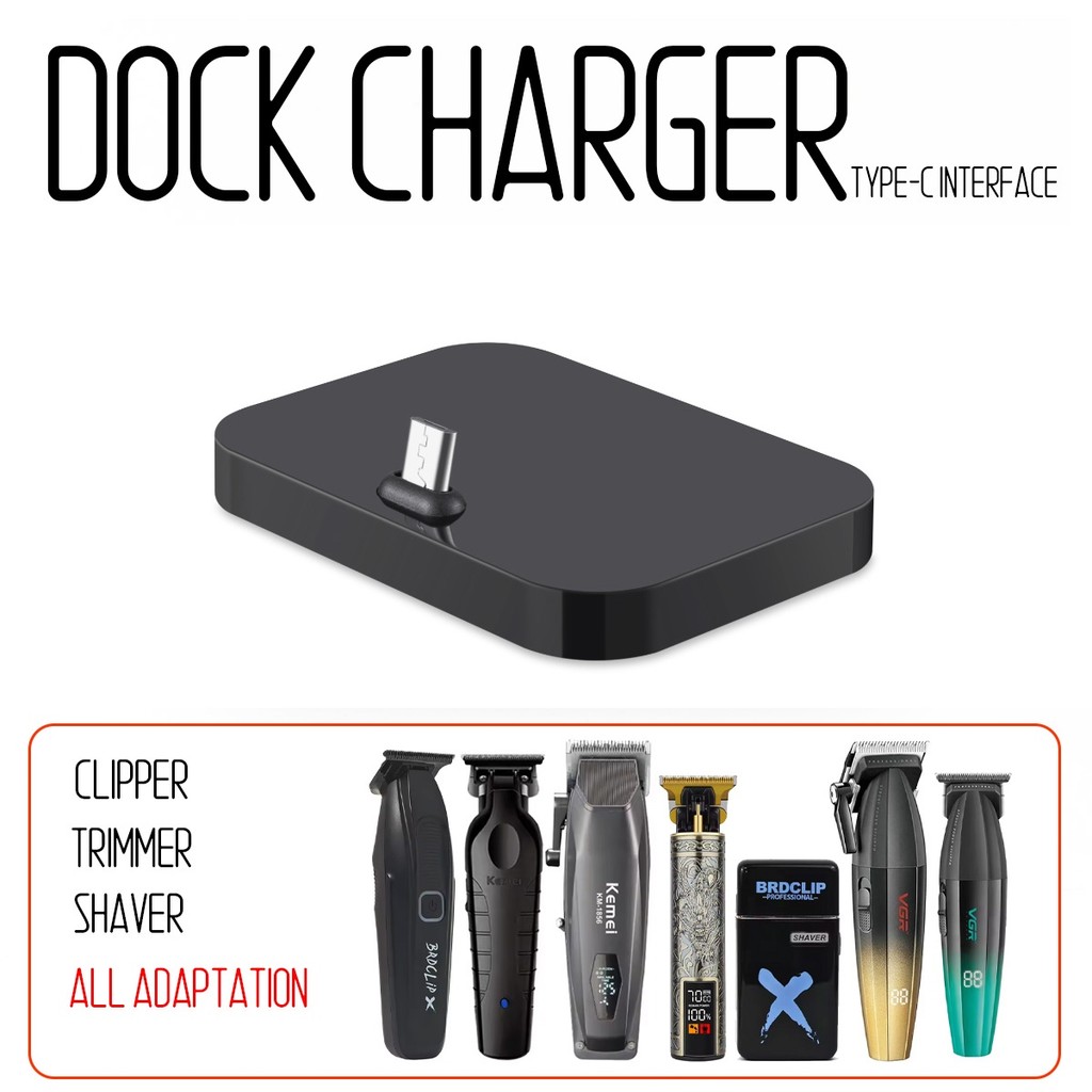 Đế Sạc Cho Nhiều Máy Như KM2299 V003 V906 BL600 BL800 BRDCLIP Tông Đơ Cắt Tóc Điện Chuyên Nghiệp Và 