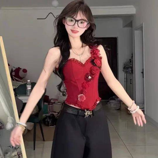 Fishbone Waist Tube Top Camisole Summer with Chest Pad Fishbone Waist Tube Top Camisole Summer with 