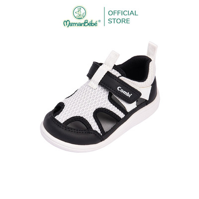 (MamanBébé chính hãng) Giày Combi S-Go – Hỗ trợ phát triển bàn chân A2601 màu đen
