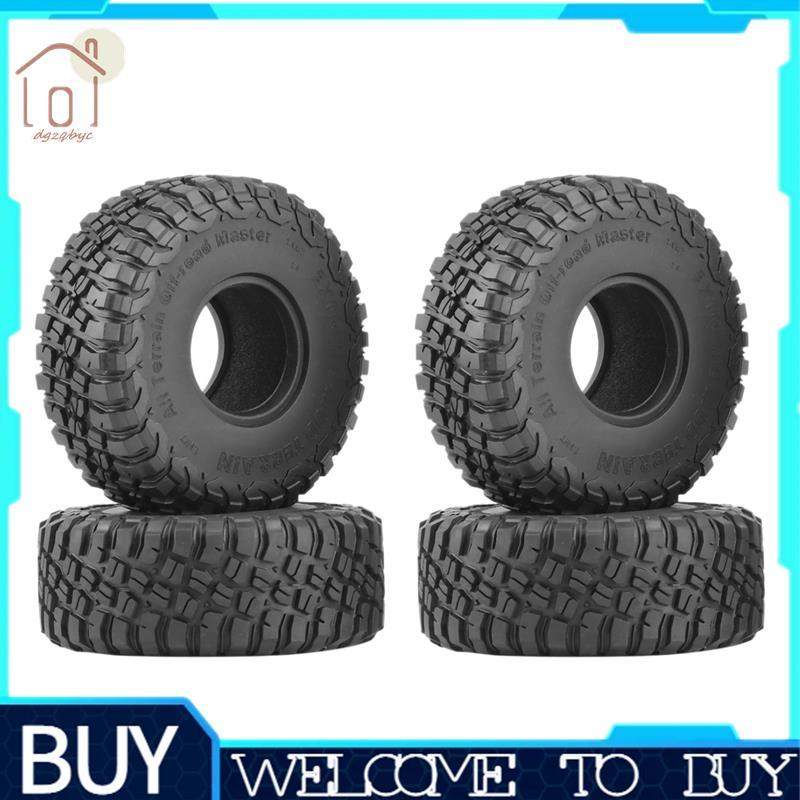 4 120MM 1.9 Lốp Cao Su Lốp Bánh Xe Cho 1 / 10 RC Xe Bánh Xích SCX10 90046 AXI03007 TRX4 D90 CC01