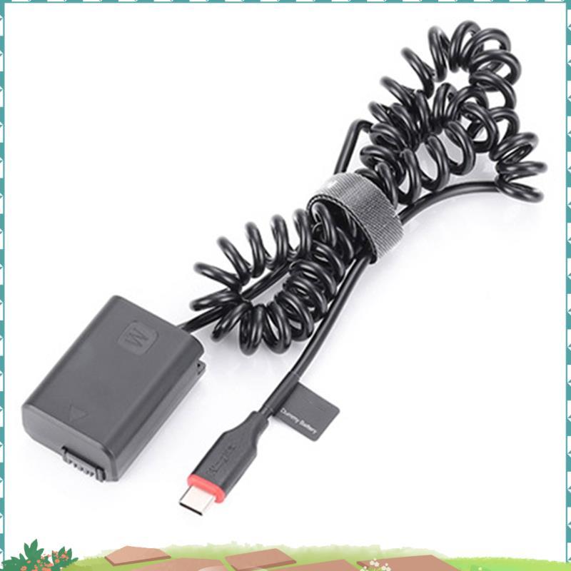 NP-FW50 Pin Giả DC Nguồn AC Adapter AC AC-PW20 Cho Alpha A6400 ILCE-6400 6000 5100 Camera ncsqqkjyx
