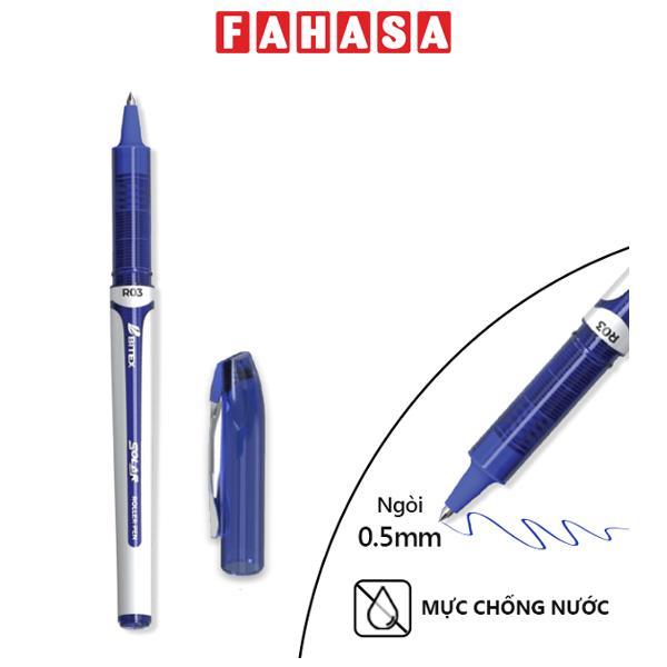 Bút Lông Bi Solar 0.5 mm - Bitex R03 - Mực Xanh