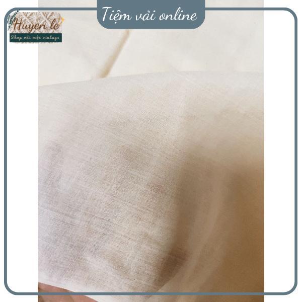 Vải canvas mỏng lọc , lót , decor...