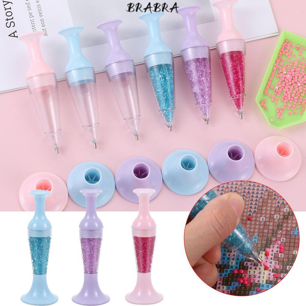 BRBRA Diamond Painting Tool DIY Flower Pot Shape Cross May Phụ kiện Standable