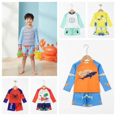Bộ đồ bơi. mùa hè, tắm biển LITIBABY cho bé trai 11kg - 35kg