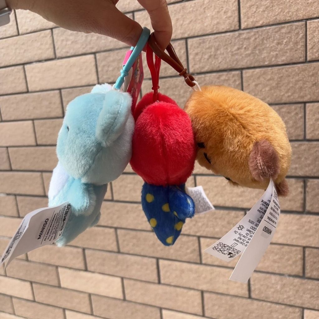 MINISO BT21 Hàn Quốc BTS Đồ Chơi Sang Trọng Túi Búp Bê Mặt Dây Chuyền Búp Bê Quà Tặng