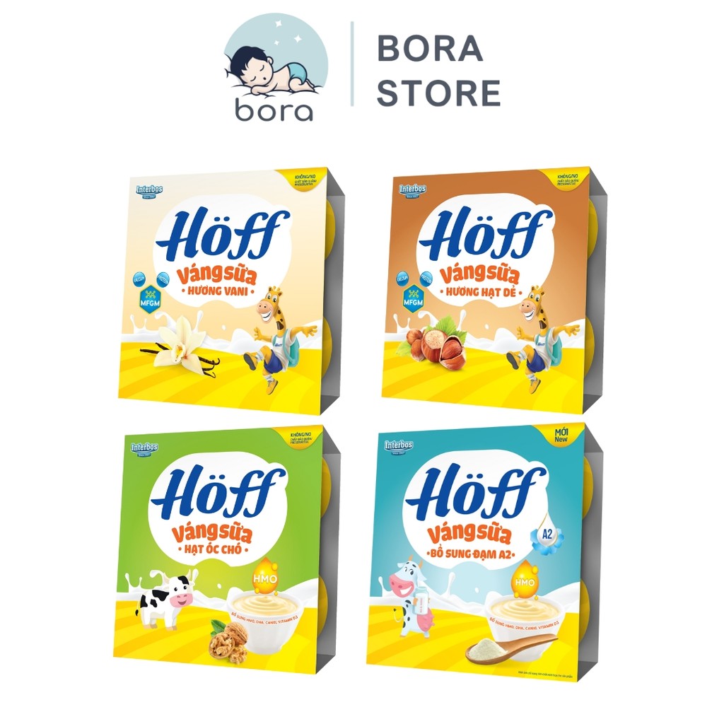 Váng sữa Hoff giàu canxi, hỗ trợ phát triển não bộ cho bé từ 6 tháng