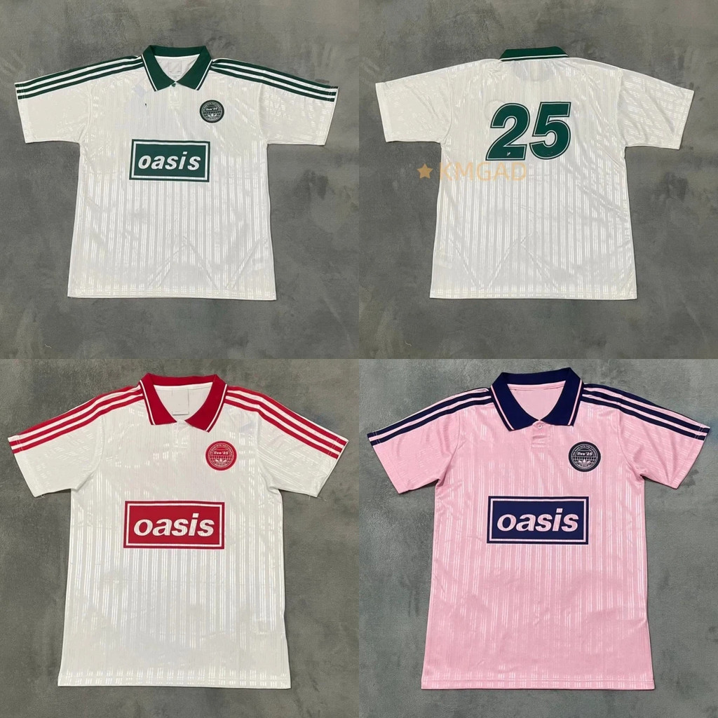 2025-26 Bohemia Oasis Live '25 Jersey Anniversary Edition Áo thun nam