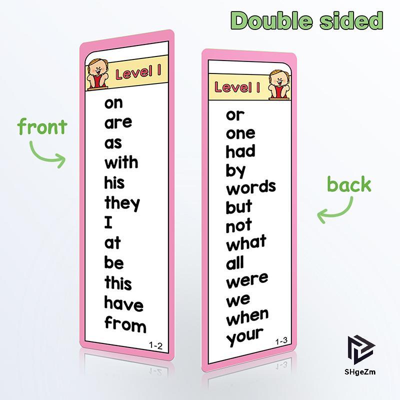 [SHgeZm] Thẻ Flash 1000 từ nhìn thấy, Thẻ Flash danh sách từ, Danh sách từ tần số cao, Tài liệu giản