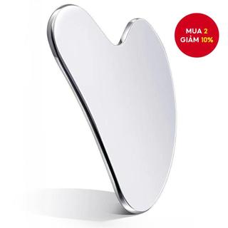  Dụng cụ chăm sóc da mặt Gua Sha bằng thép không gỉ - Làm săn chắc da & Massage cạo mặt chăm sóc sắc đẹp mắt 