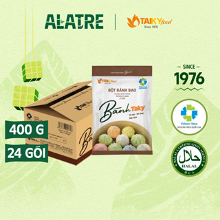  Thùng bột bánh bao Tài Ký 400g x 24 gói  tặng kèm gói men nở  - Nhà phân phối Alatre 