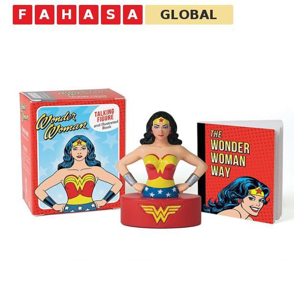 Sách ngoại văn: Wonder Woman Talking Figure And Illustrated Book