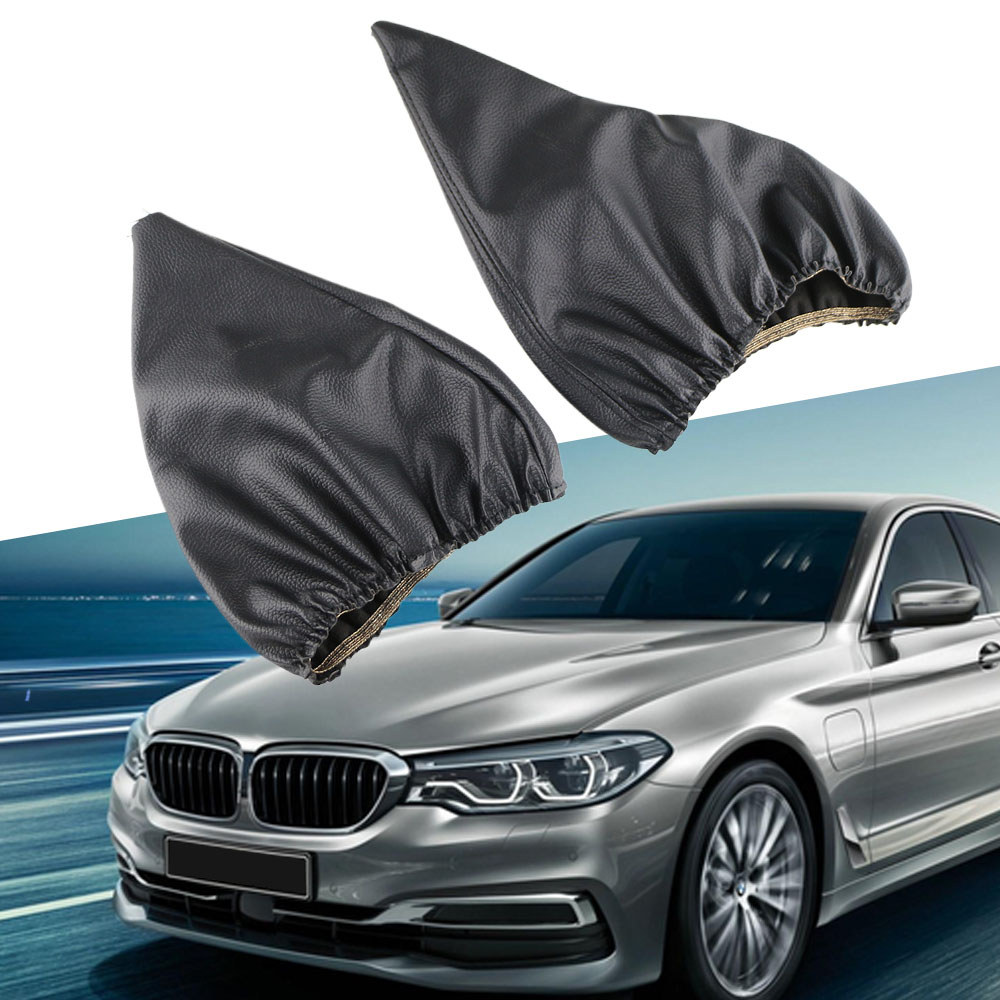 2 Chiếc Xe Dịch Chuyển Bánh Răng Dính Chống Bụi Tay Cầm Tay Vỏ Da Giả Cho Xe BMW E30 E36 E34 E46 Z3 