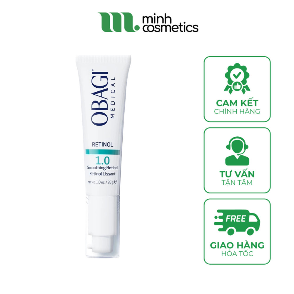 Kem Dưỡng Obagi Retinol 1.0% - Hỗ Trợ Cải Thiện Nếp Nhăn & Độ Đàn Hồi 28g