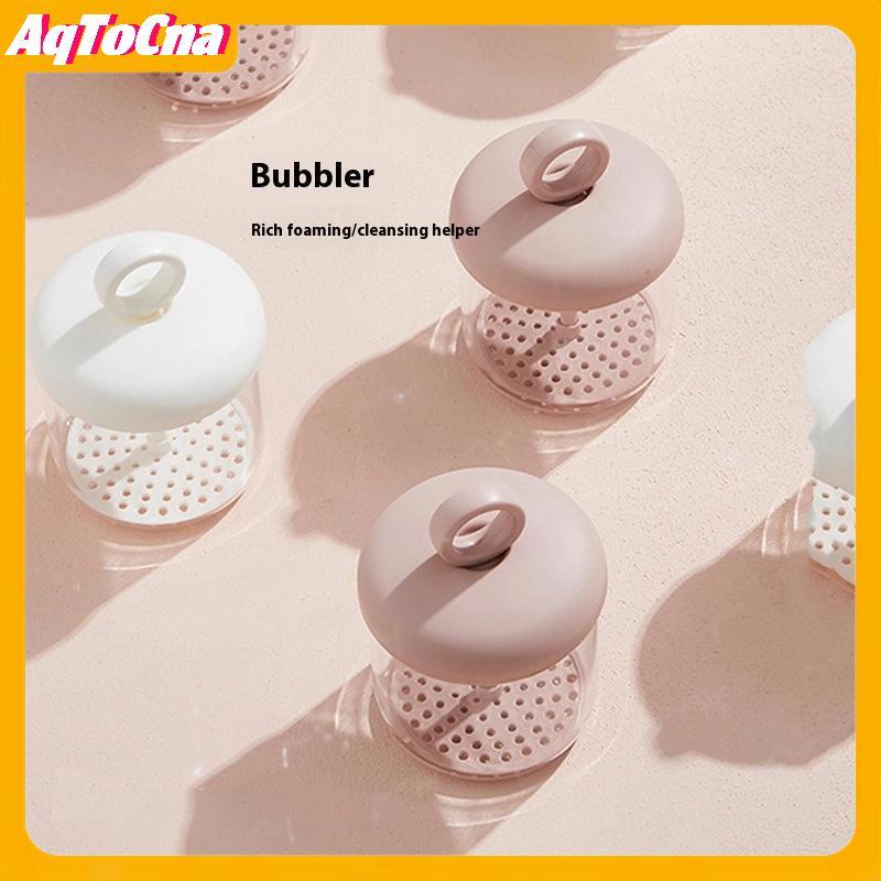 AqToCna Máy tạo bọt cầm tay Cốc tạo bọt bong bóng Máy làm sạch da mặt Cốc tạo bọt Máy tạo bong bóng 