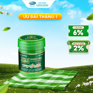  Ống hít dược liệu OPC – Giúp giải cảm thông mũi thư giãn giảm căng thẳng  5g  
