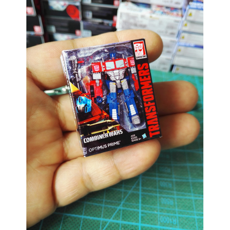 Hộp Giấy Thu Nhỏ Transformers IDW Fit War V-Class Optimus Prime 1 / 6 Bao Bì Bên Ngoài Mô Hình Giấy 
