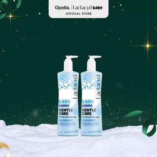  Bộ 2 chai Sữa Tắm Gội Trẻ Em Lactacyd Baby Gentle Care Bảo Vệ Dịu Nhẹ Cho Làn Da Nhạy Cảm 500ml chai 