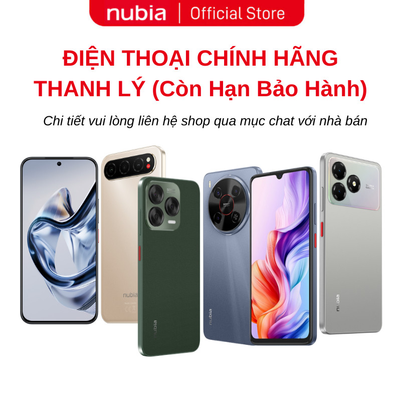 [Thanh lý] Điện thoại Nubia A35  A36 I V70 Max I Nubia Neo 3 I Nubia Air - Hàng chính hãng