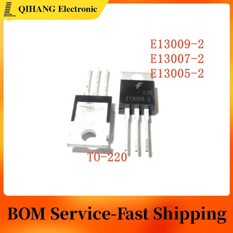 5 Chiếc E13009-2 E13007-2 E13005-2 13009 13007 13005 Hiệu Ứng Trường TransistorTO-220