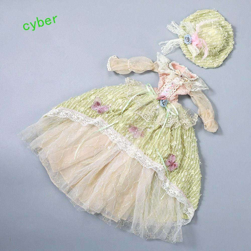 CYBERLINX 1 / 3 Quần áo búp bê BJD, Váy treo công chúa cổ điển 60cm đẹp mắt, Phụ kiện búp bê Thanh l