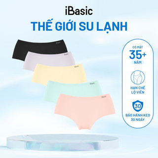 Combo 5 quần lót nữ su lưng cao không đường may không lộ viền iBasic V189