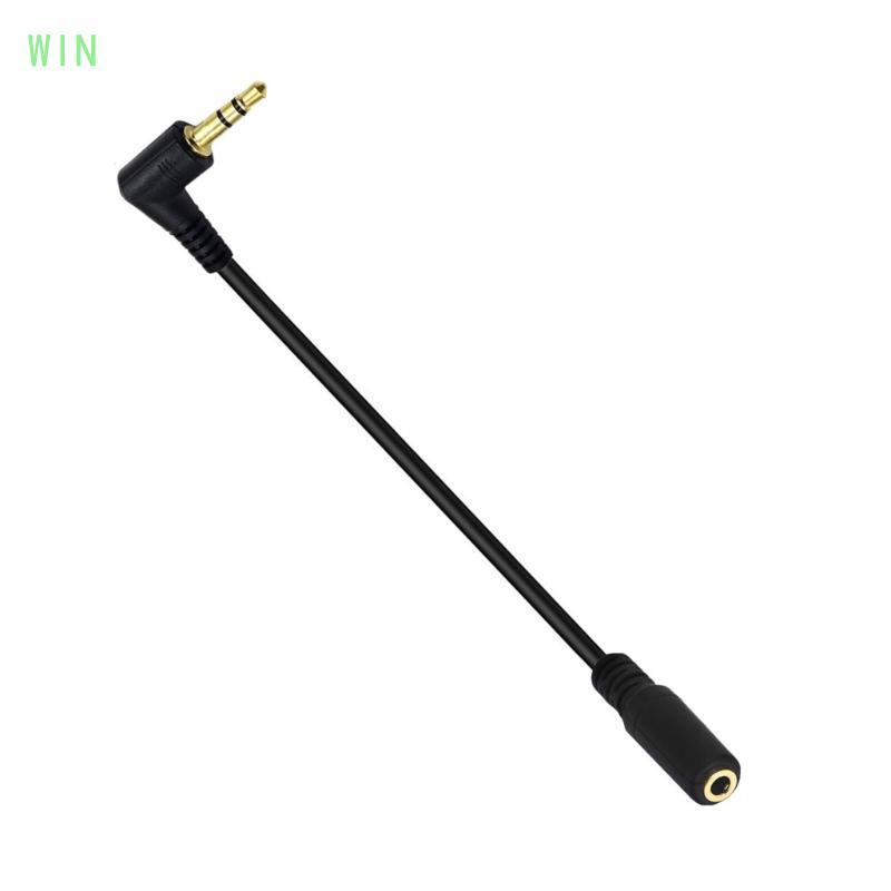 WIN Du lịch Thân thiện với du lịch 3 5mm Âm thanh góc phải Dây mở rộng Tăng cường chất lượng âm than
