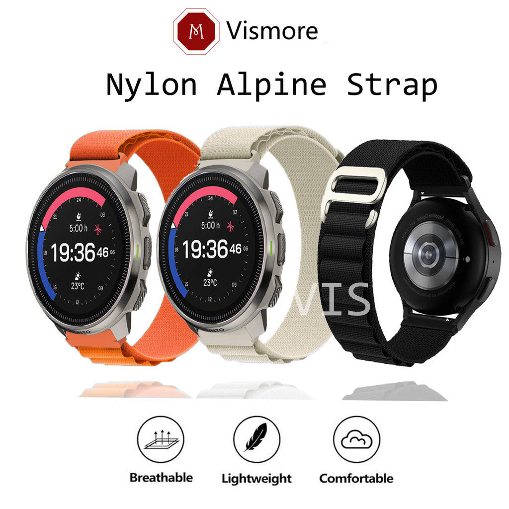 Dây đeo Nylon Alpine cho SUUNTO 9 PEAK PRO / 9 5 PEAK DLC / SUUNTO 3 Fitness / RACE / Ocean / VERTIC