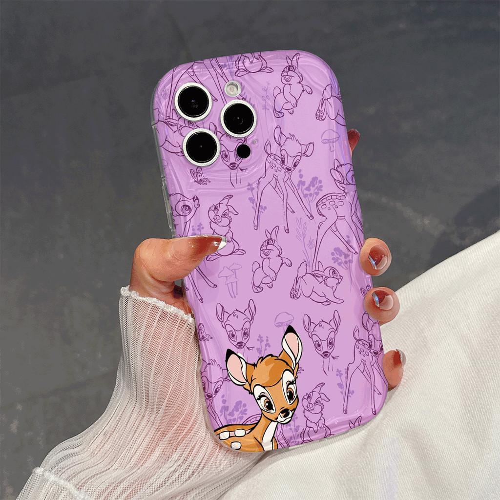 Bambi của Disney case lưng iPhone Cho 11 case iPhone 16 plus 12 13 14 pro max 15plus cover 15pro 7pl