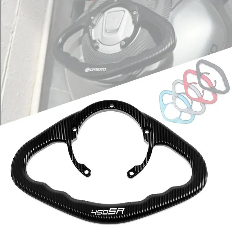 450SR Phụ Kiện Ghế Sau Tay Vịn Cho CFmoto 450 SRMotorcycle 2023 SR 450 Chuyển Đổi Bình Nhiên Liệu Ta