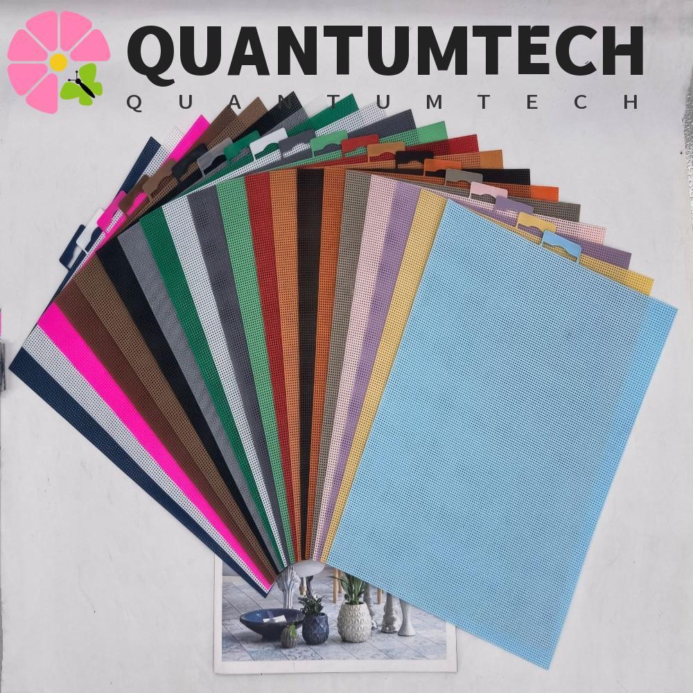 Lưới vải thêu chữ thập QUANTUMTECH, Lưới vải thêu vuông 14CT, Đồ trang trí thêu chữ thập Handmade 28