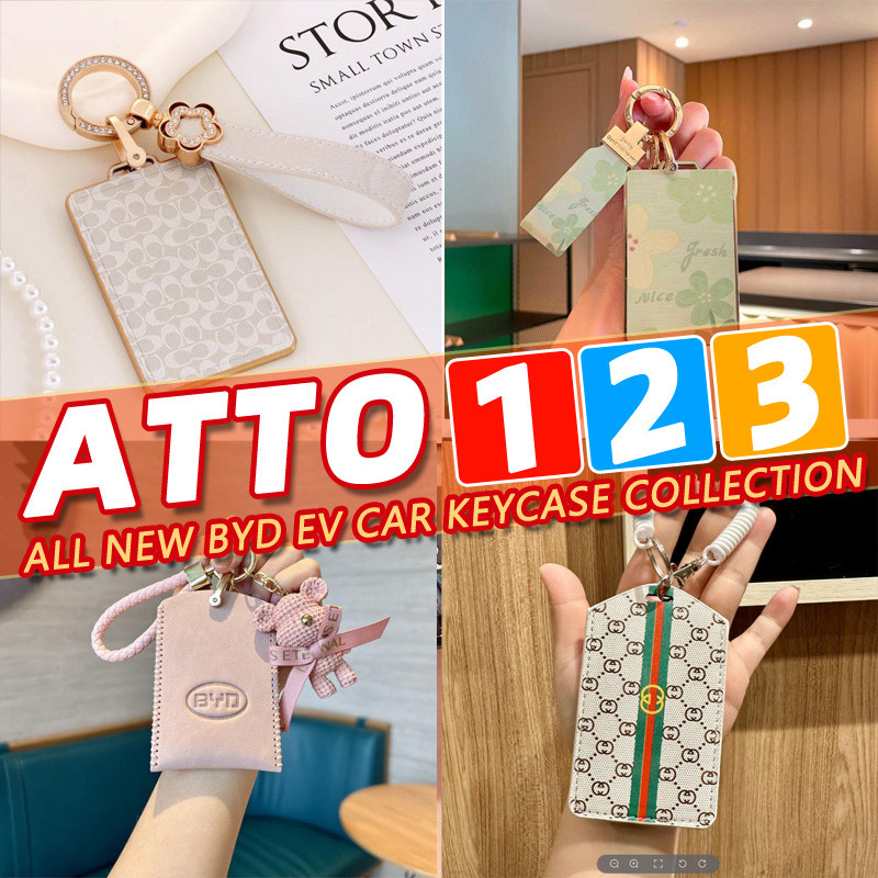 ❈ ❈ BYD Atto 1 / Atto 2 / Atto 3 / Dolphin / Seal / SEALION 7 EV SUV Key Case collection NFC Card Ca