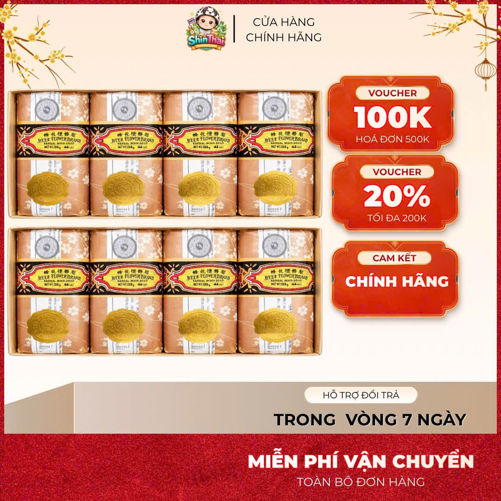 (Lốc 4 Cục) Xà Bông Trầm Con Ong Bee & Flower Brand Soap
