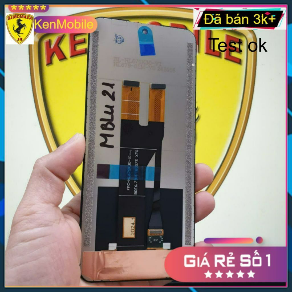 >< Màn Hình Meizuu Mblu 21, Loại 1 (tặng keo và cường lực)