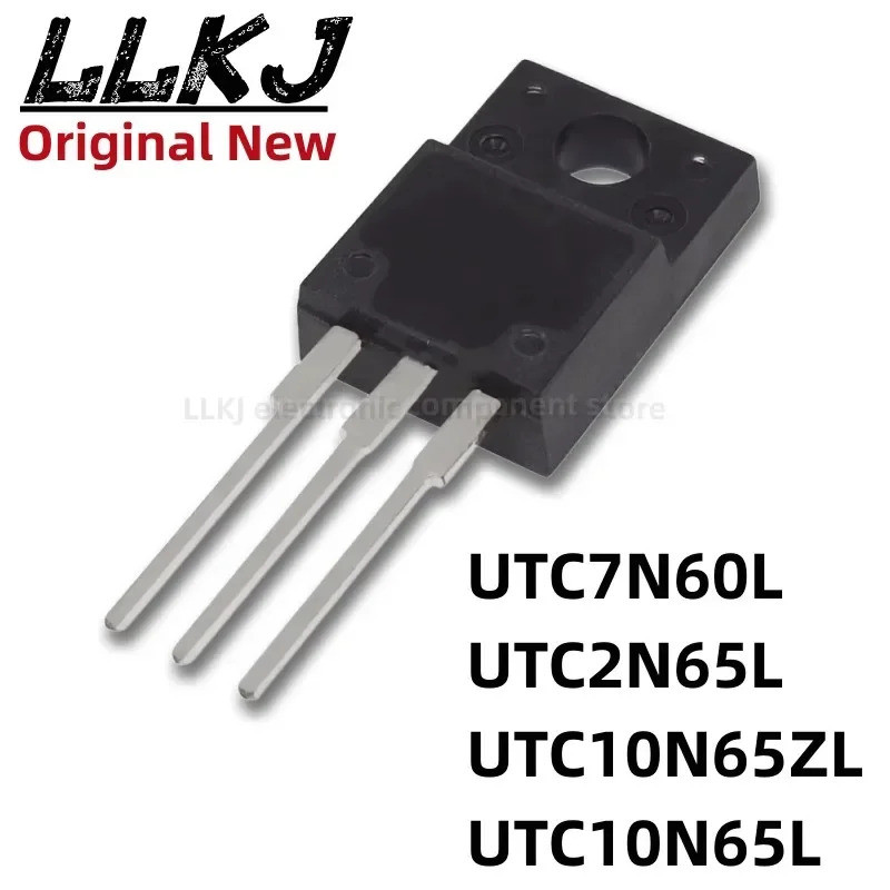 1-5 Chiếc UTC7N60L UTC2N65L UTC10N65ZL UTC10N65L TO-220F MOS FET Hiệu Ứng Trường Transistor